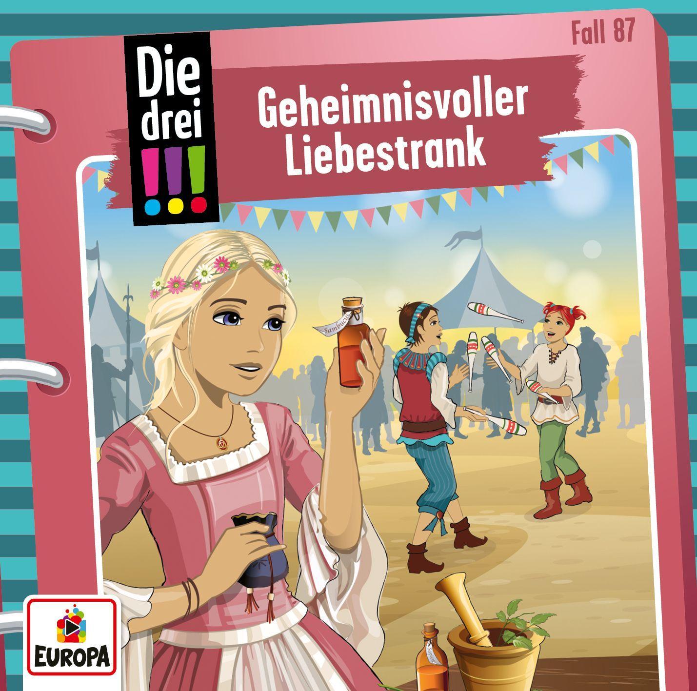 Vorderes Coverbild Die drei !!! 87: Geheimnisvoller Liebestrank