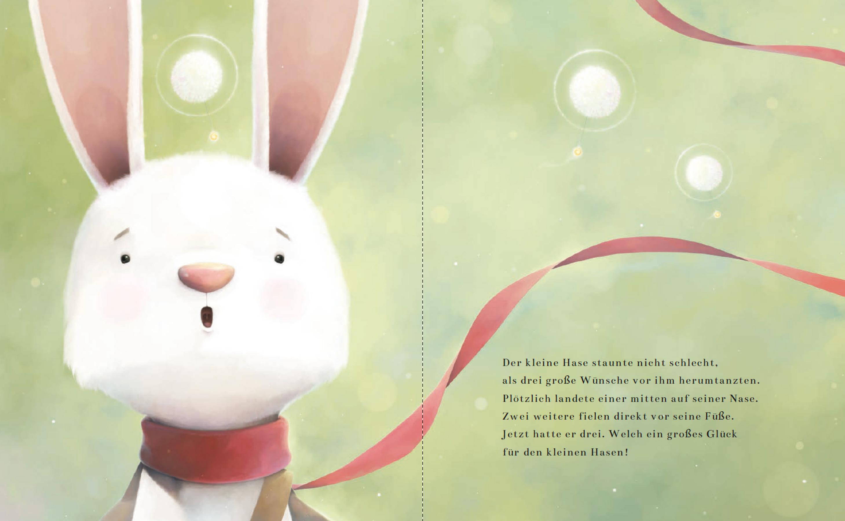 Beispielinhalt (Bild) Drei Wünsche für den Hasen