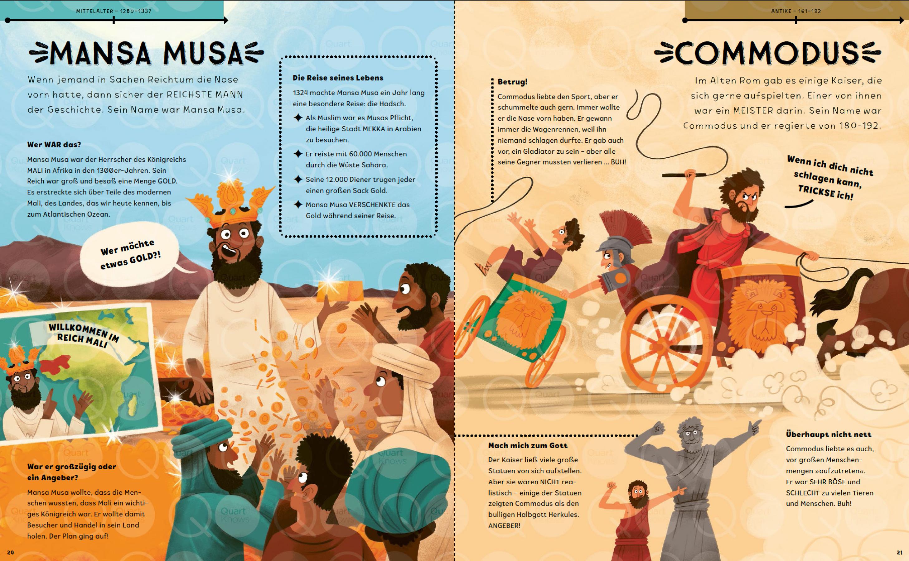 Beispielinhalt (Bild) Wer hat die Nase vorn?