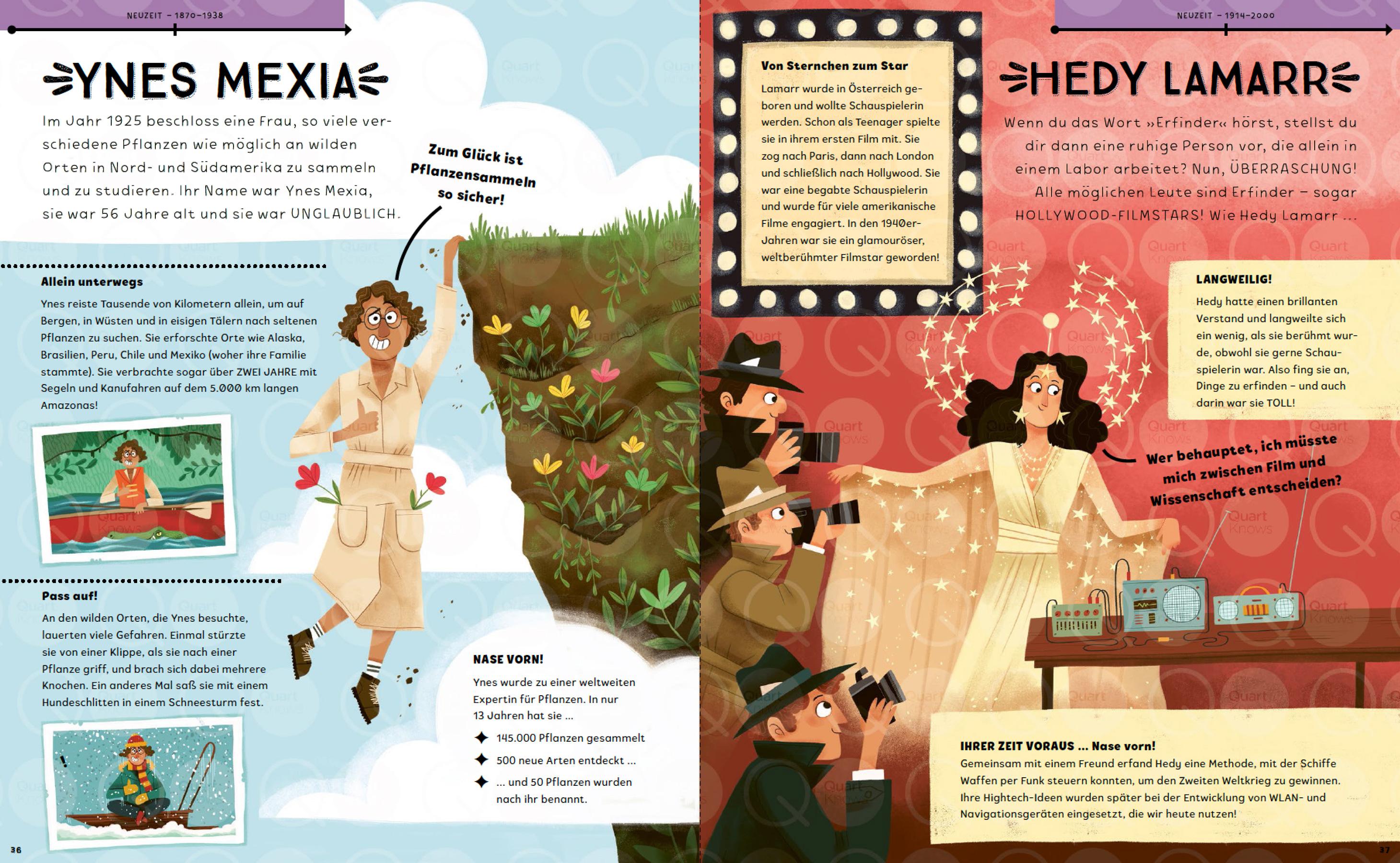 Beispielinhalt (Bild) Wer hat die Nase vorn?