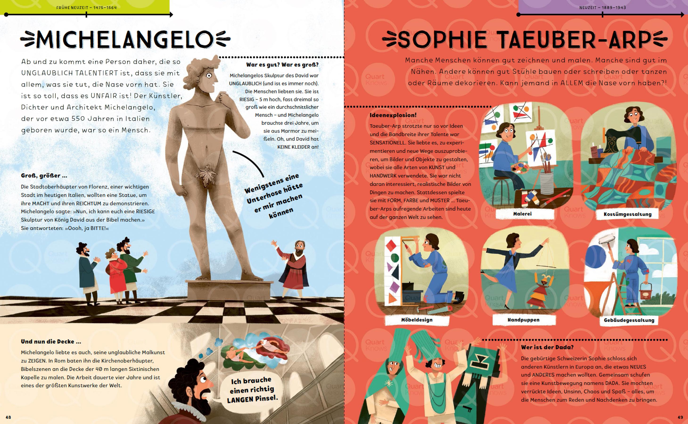 Beispielinhalt (Bild) Wer hat die Nase vorn?