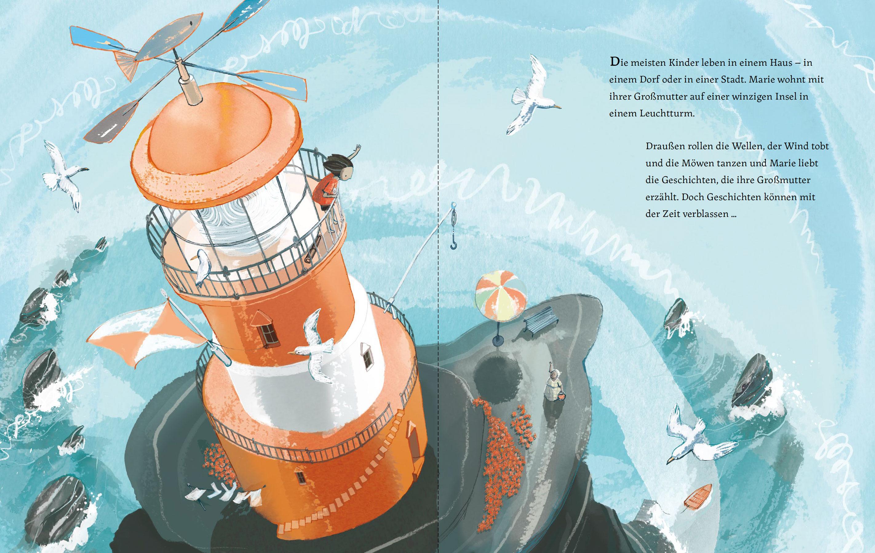 Beispielinhalt (Bild) Marie und die Meerjungfrau