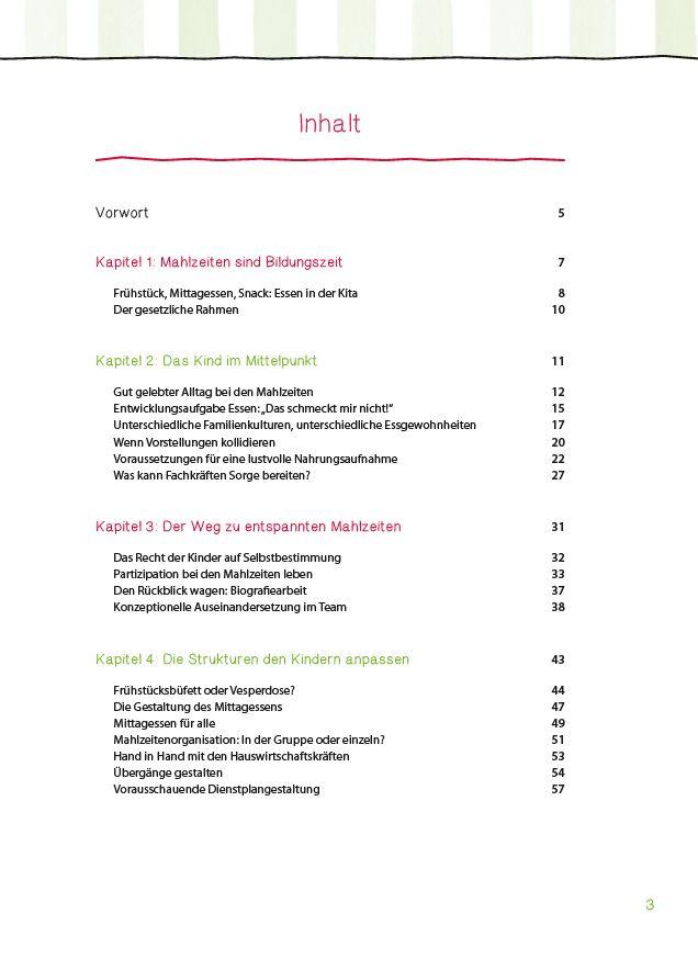 Beispielinhalt (Bild) Genussvoll essen in Krippe und Kita