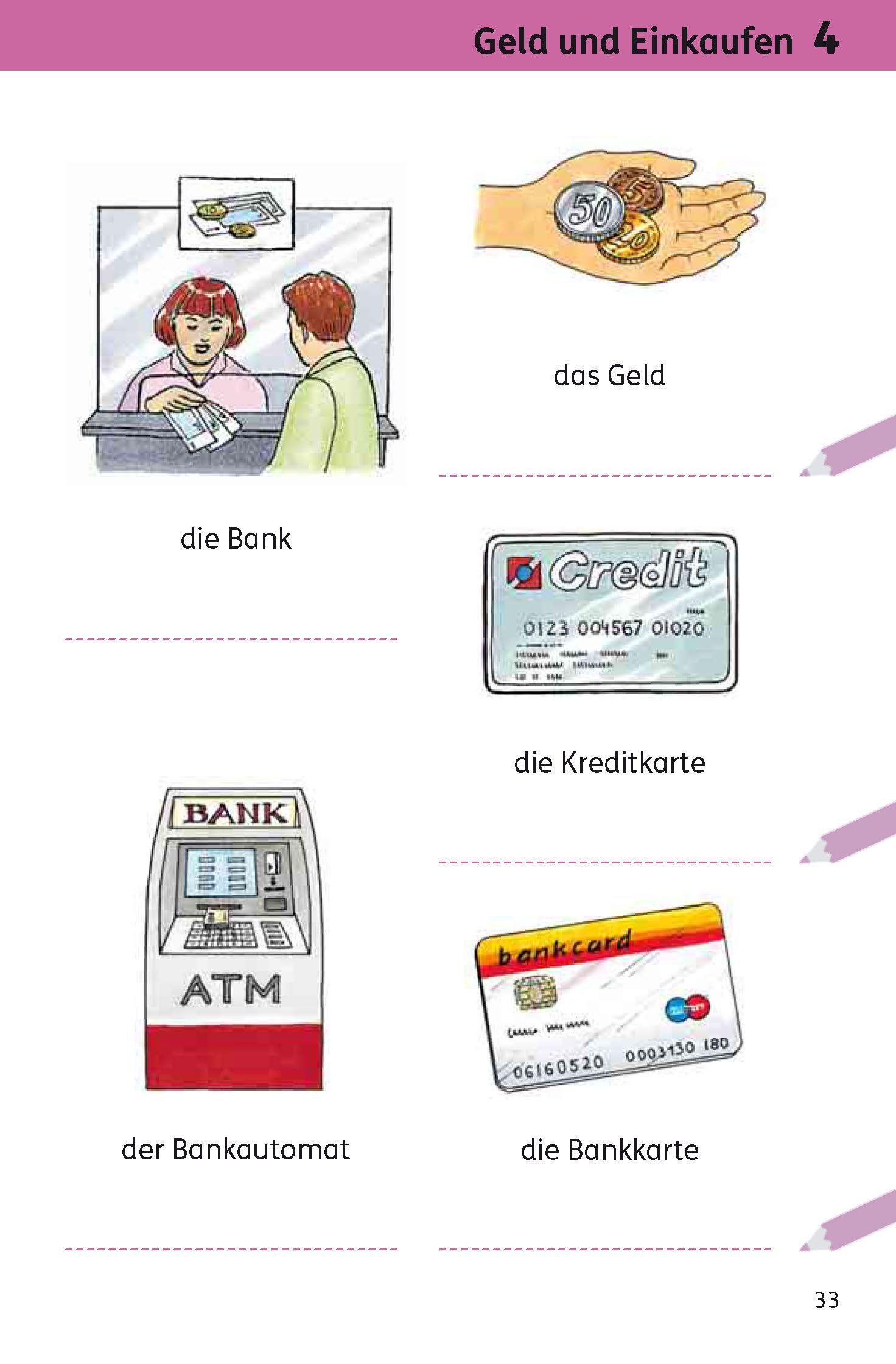Beispielinhalt (Bild) Langenscheidt Wie heißt das? - Deutsch als Fremdsprache