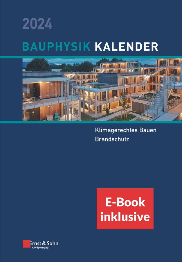 Vorderes Coverbild Bauphysik-Kalender 2024. E-Bundle
