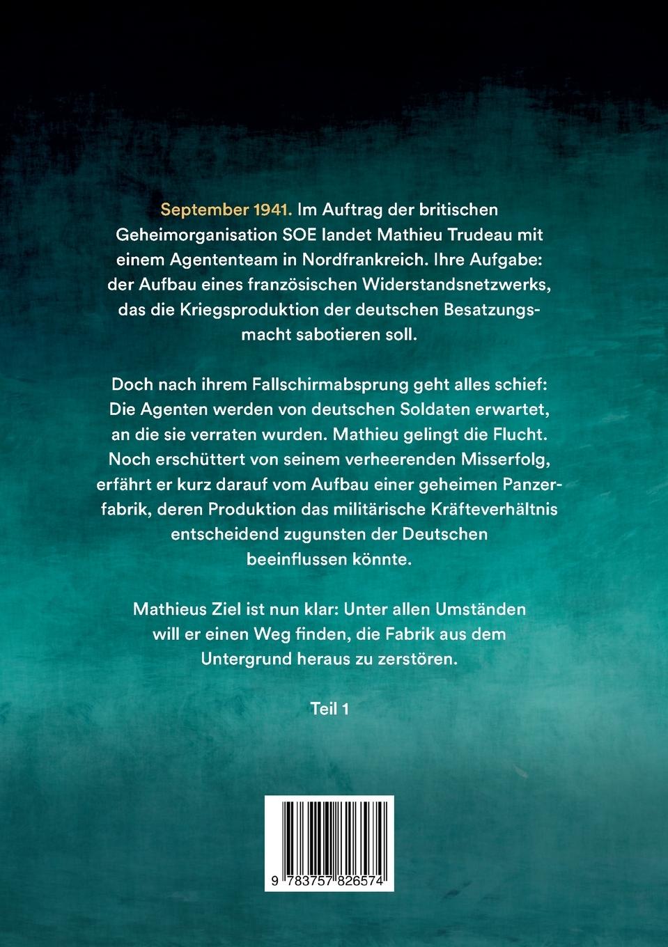 Rückseitencover Der Preis der Hoffnung, Teil 1 (Taschenbuch-Ausgabe)