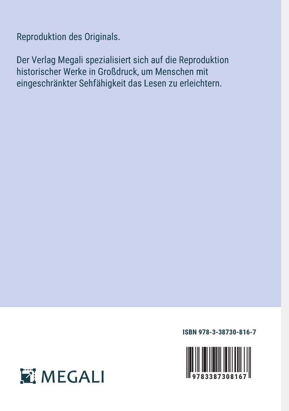 Rückseitencover Der Marquis de Sade Und Seine Zeit; Studien zur Geschichte des menschlichen Geschlechtslebens