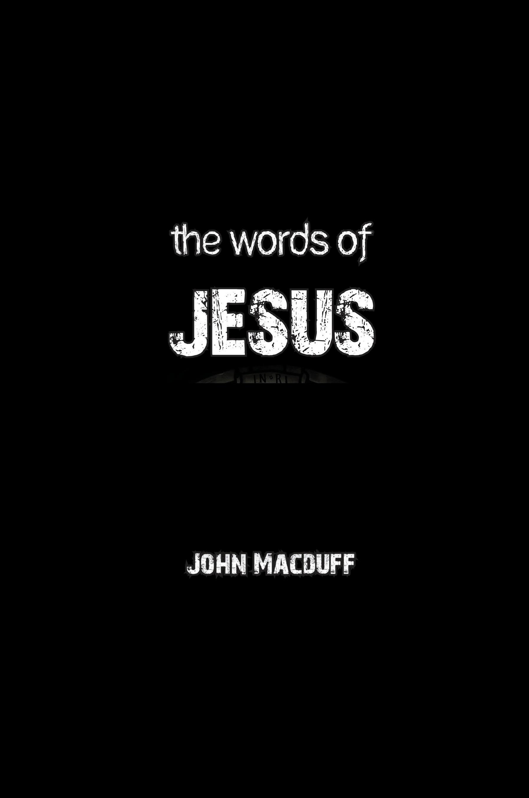 Vorderes Coverbild The Words of Jesus