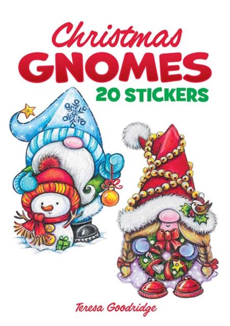 Vorderes Coverbild Christmas Gnomes: 20 Stickers
