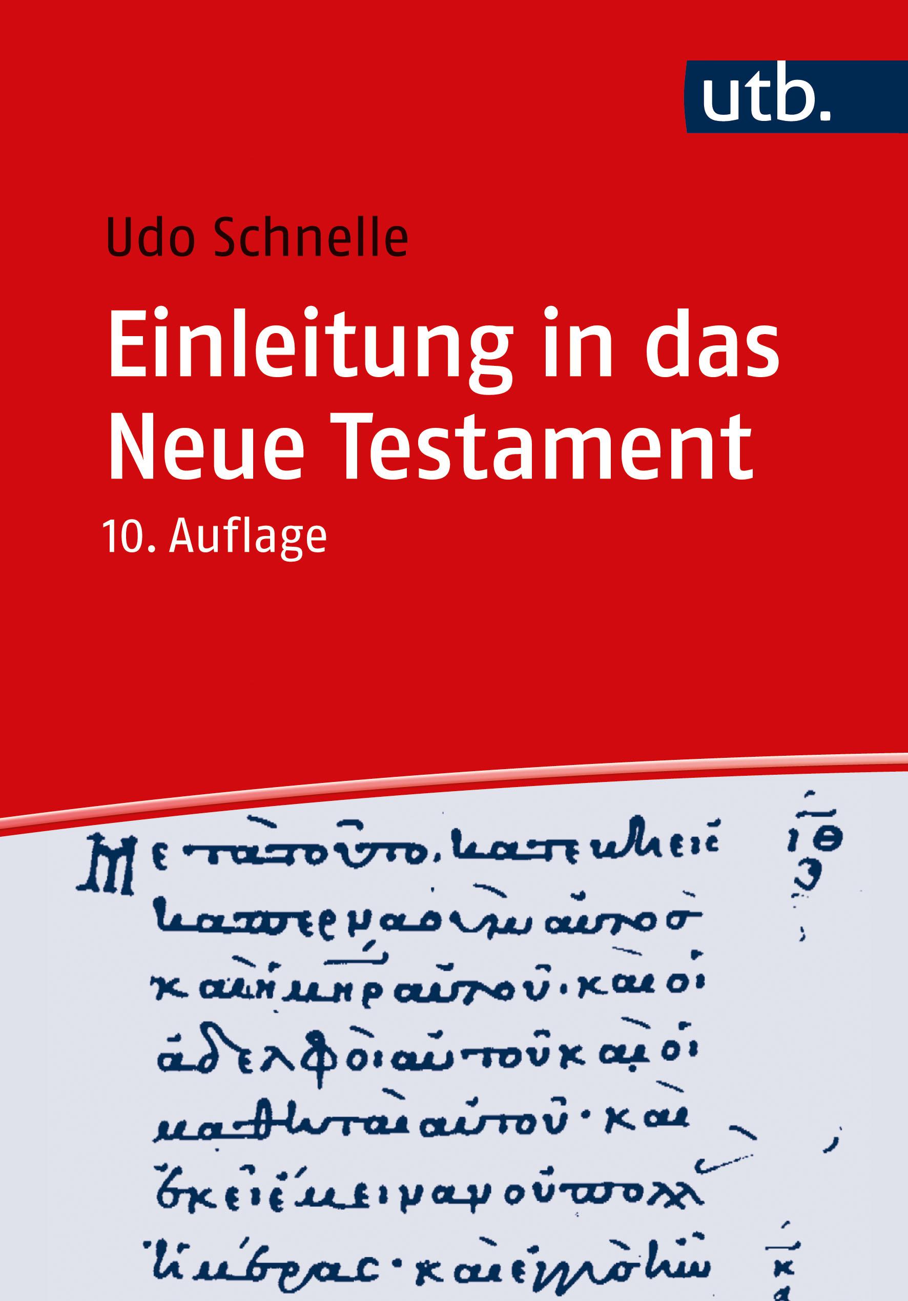 Vorderes Coverbild Einleitung in das Neue Testament