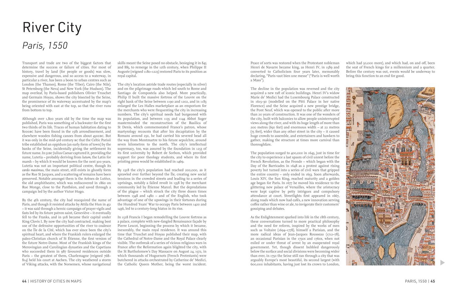 Beispielinhalt (Bild) History of Cities in Maps