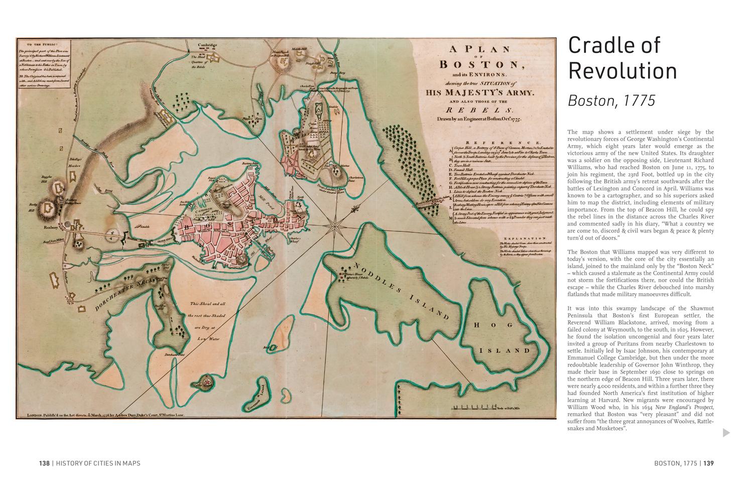Beispielinhalt (Bild) History of Cities in Maps