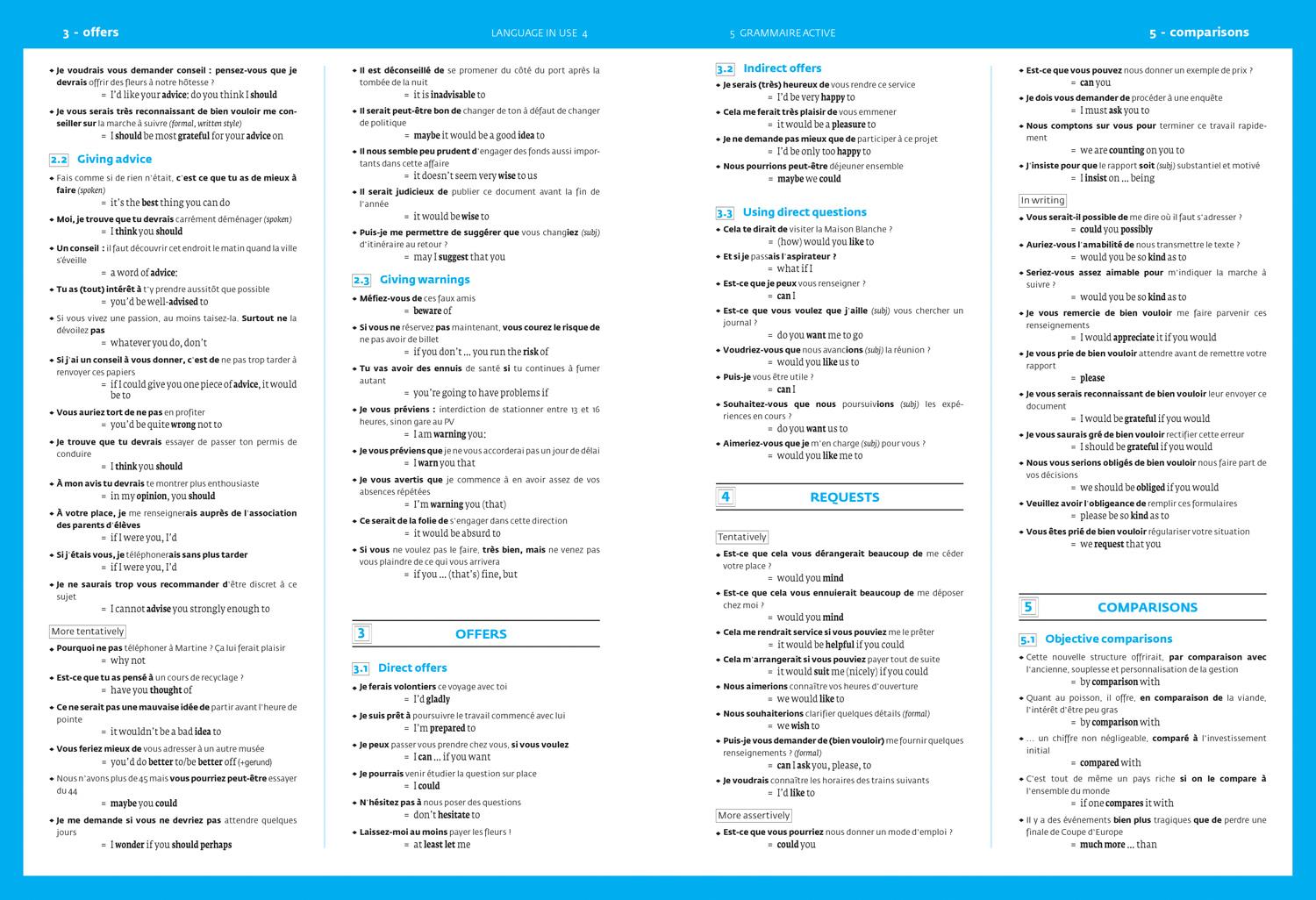 Beispielinhalt (Bild) Collins Robert French Dictionary Complete and Unabridged edition