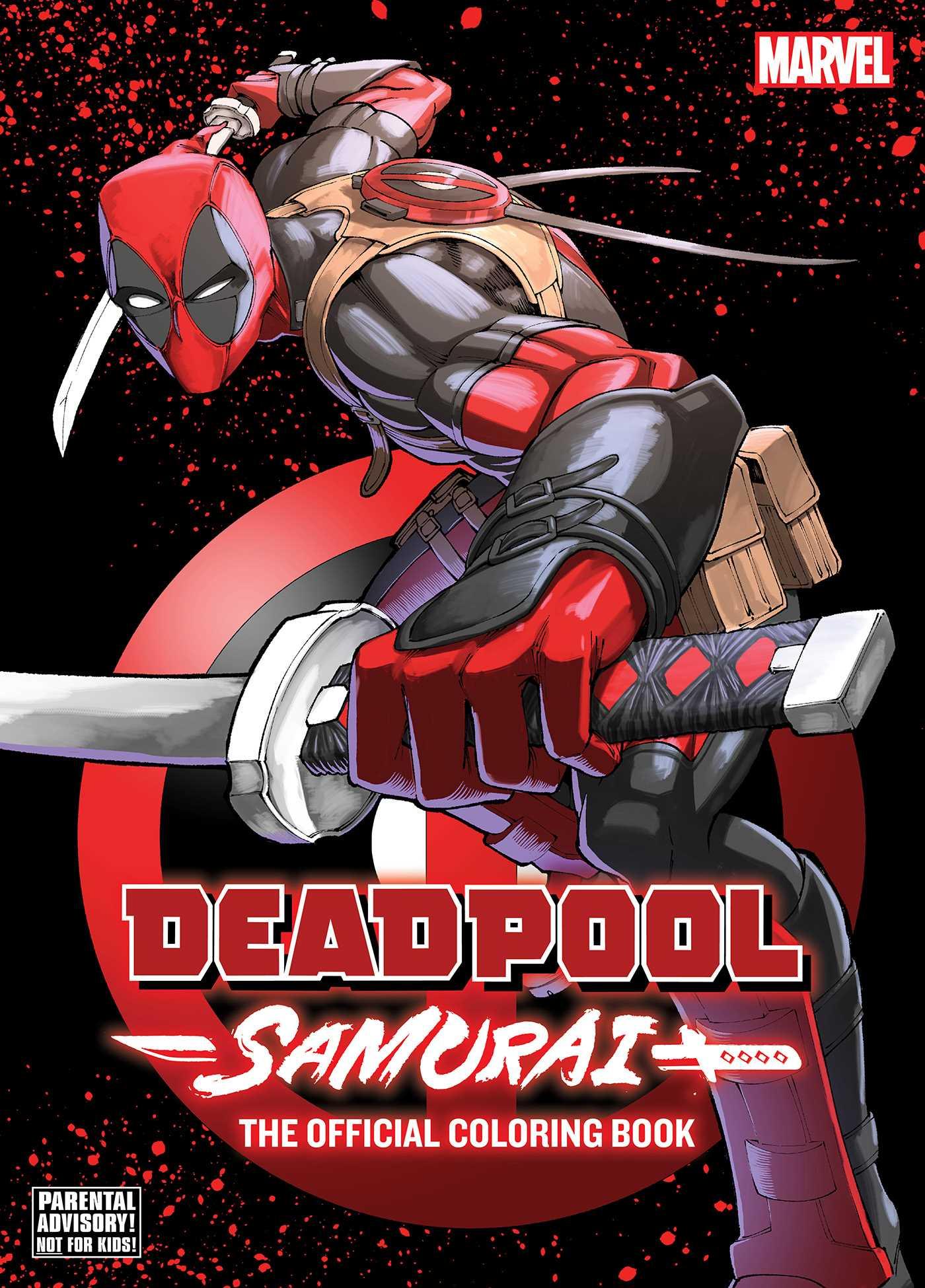Vorderes Coverbild Deadpool: Samurai--The Official Coloring Book
