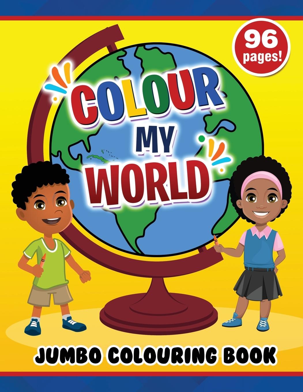 Vorderes Coverbild Colour My World Jumbo Colouring Book