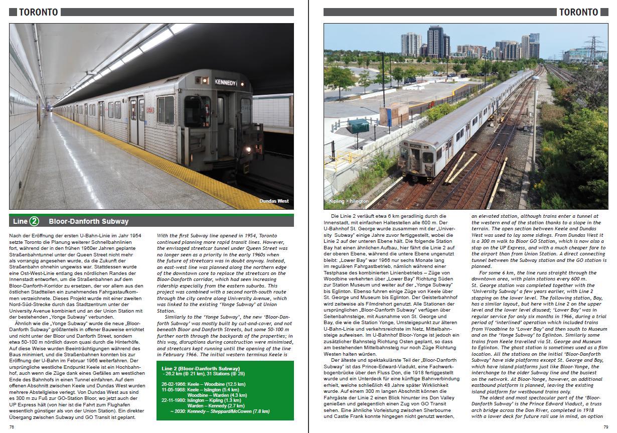 Beispielinhalt (Bild) Urban Rail in Canada