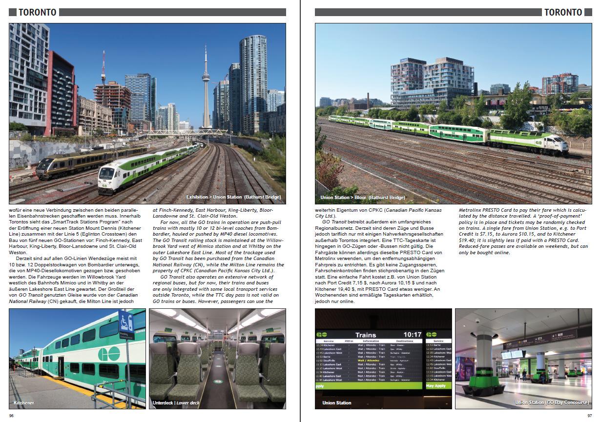 Beispielinhalt (Bild) Urban Rail in Canada