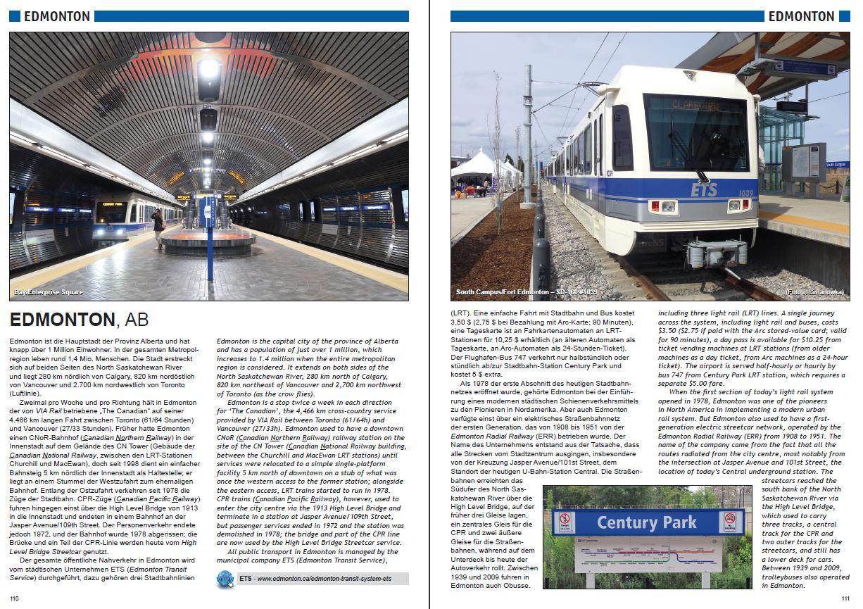 Beispielinhalt (Bild) Urban Rail in Canada