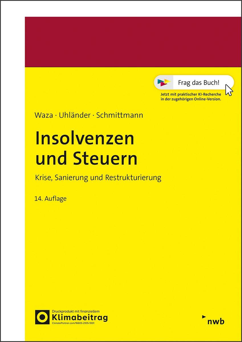 Vorderes Coverbild Insolvenzen und Steuern