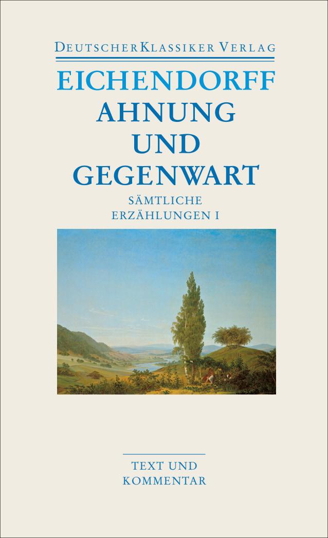 Vorderes Coverbild Sämtliche Erzählungen 1. Ahnung und Gegenwart