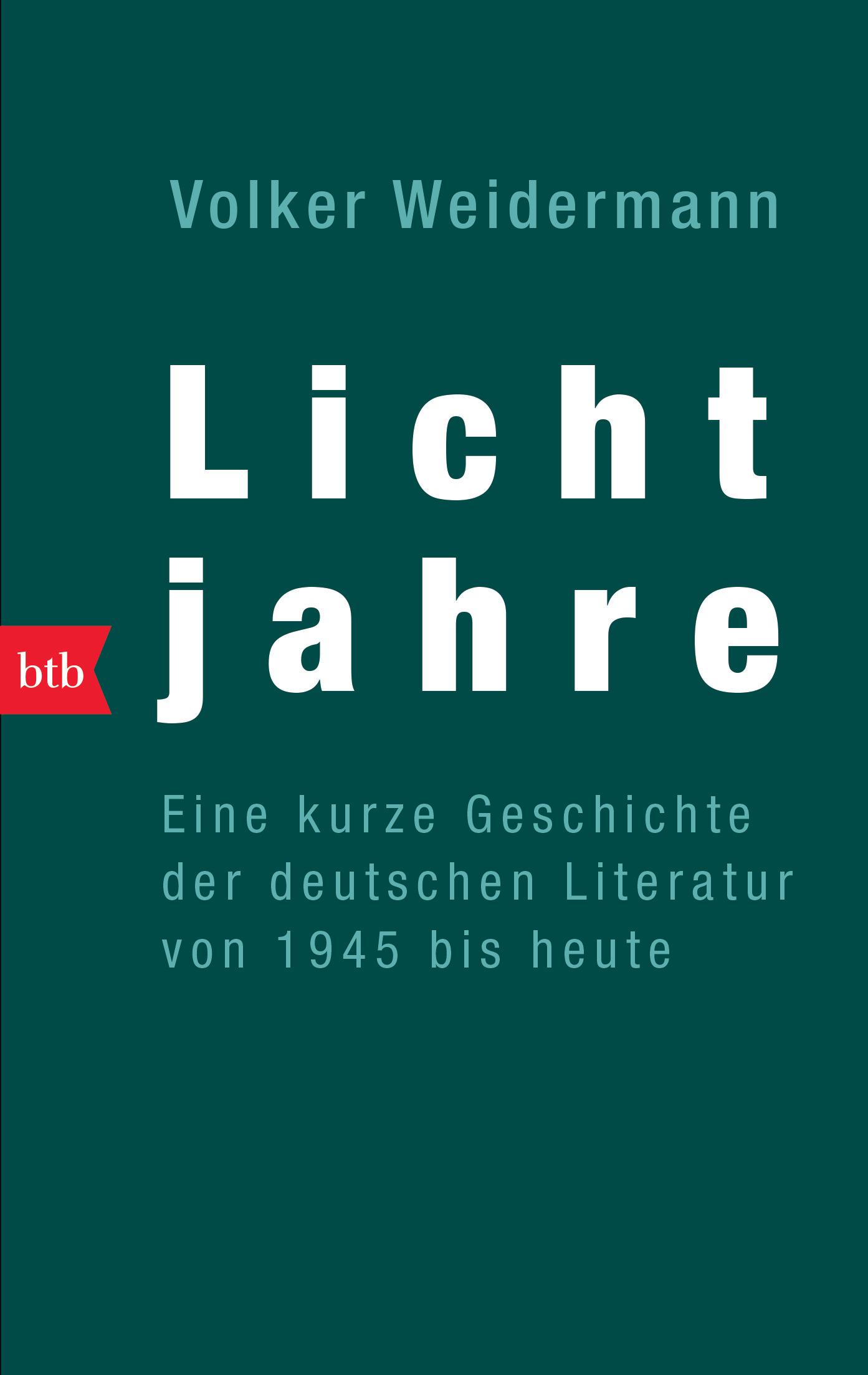 Vorderes Coverbild Lichtjahre