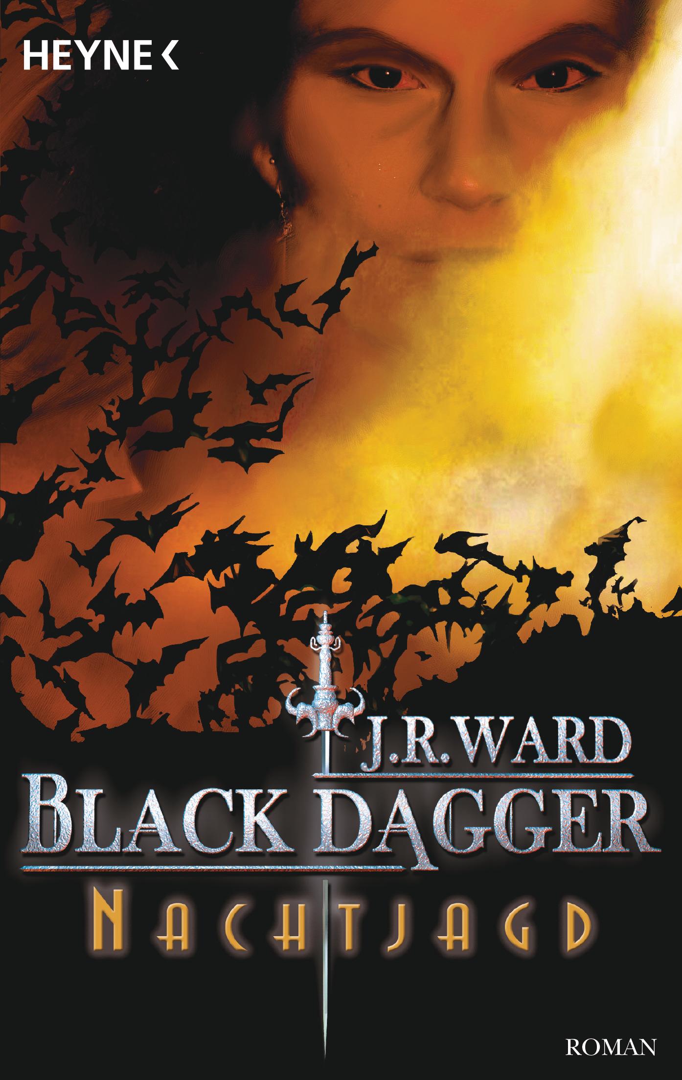 Vorderes Coverbild Black Dagger 01. Nachtjagd