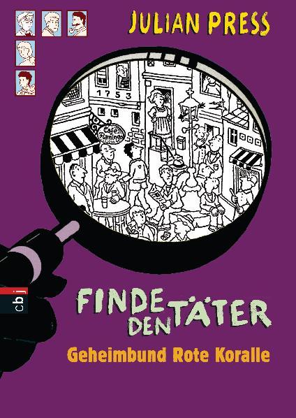 Vorderes Coverbild Finde den Täter - Geheimbund Rote Koralle