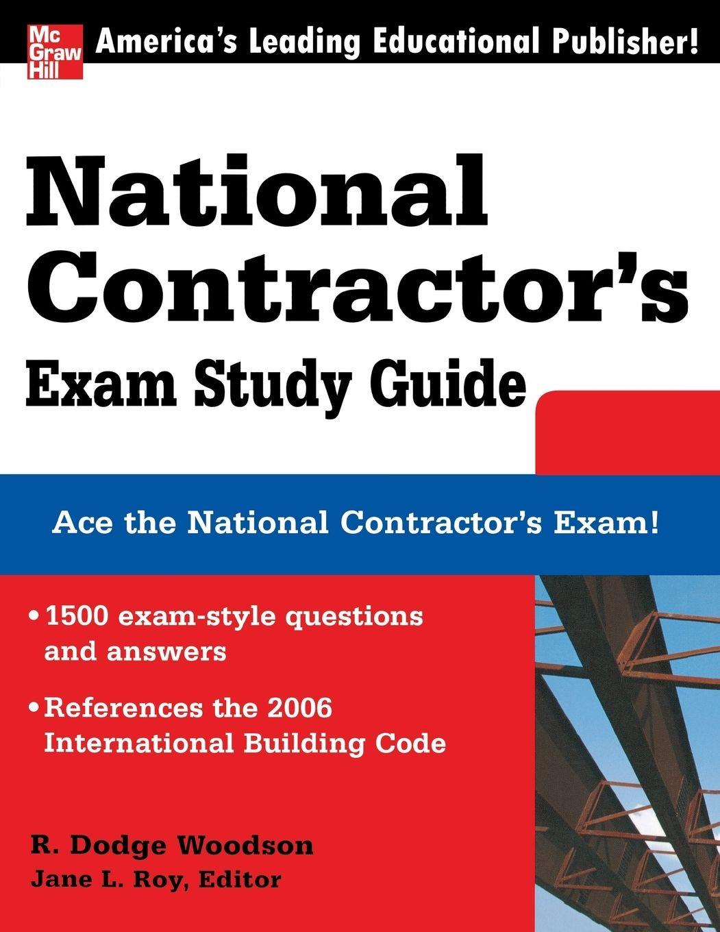 Vorderes Coverbild National Contractor's Exam Study Guide
