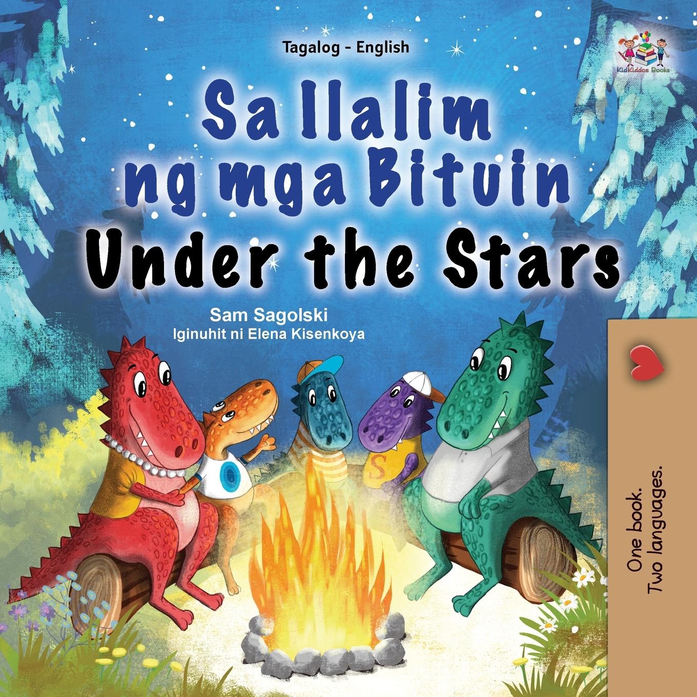 Vorderes Coverbild Under the Stars (Tagalog English Bilingual Kids Book)