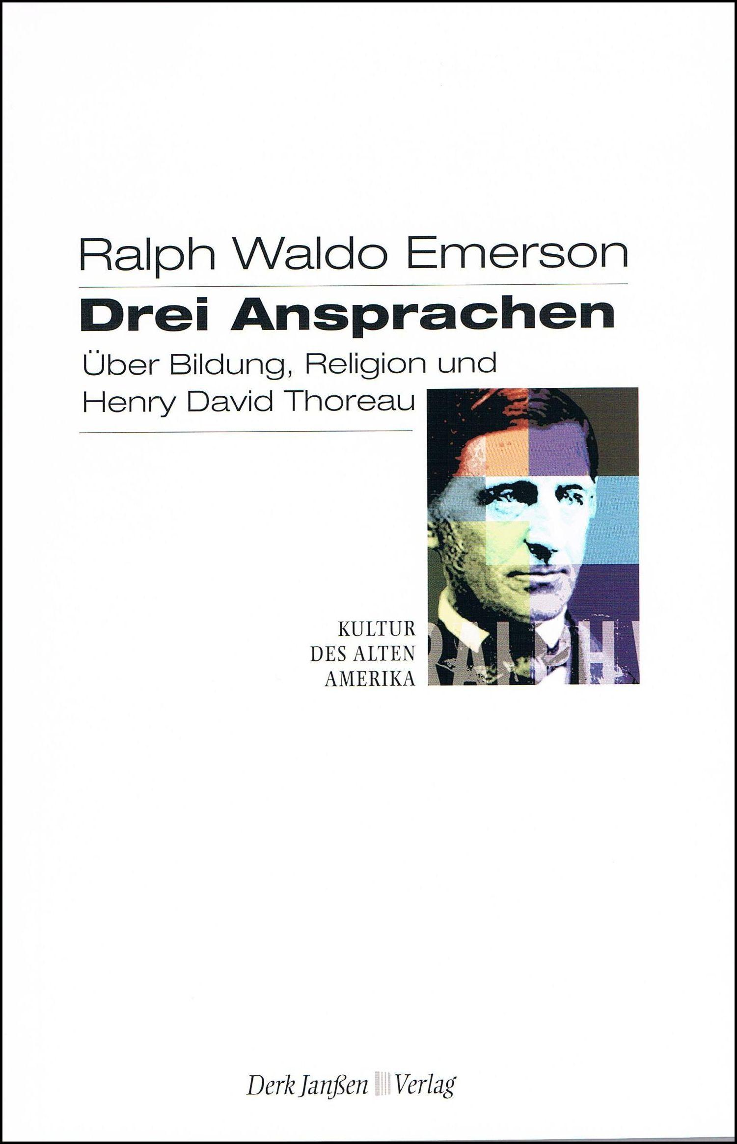 Vorderes Coverbild Drei Ansprachen