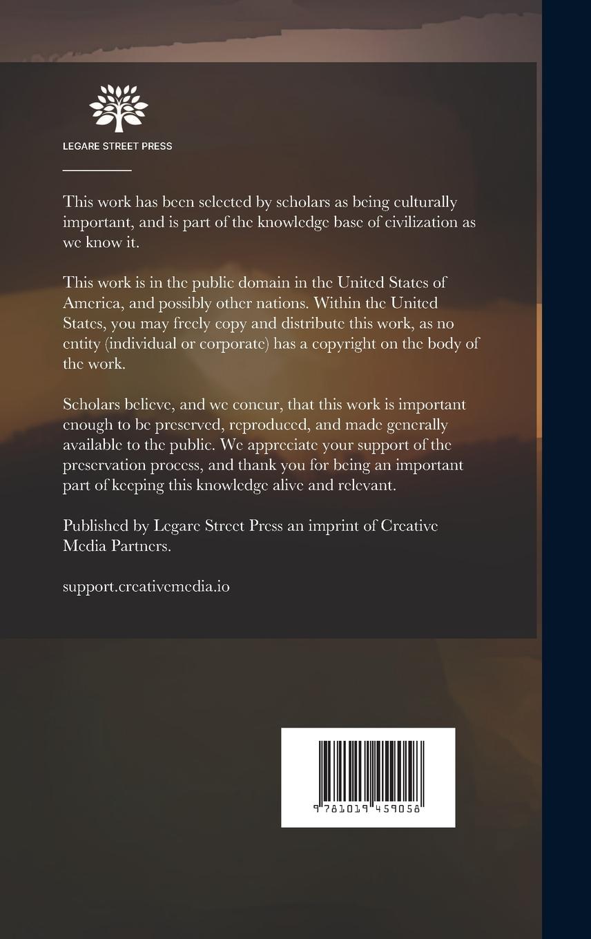 Rückseitencover The Works of the Late Rev. Robert Murphy McCheyne; Volume II