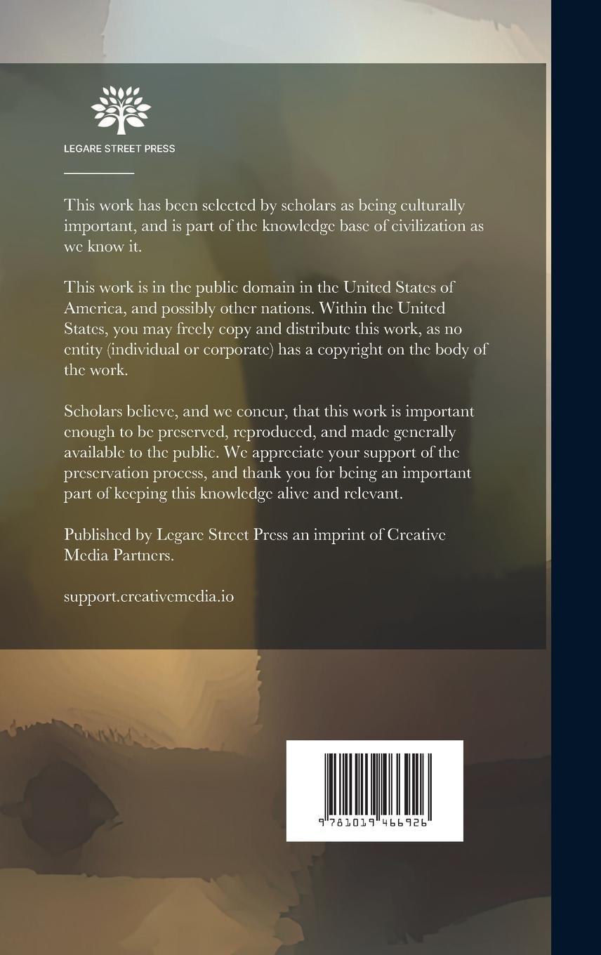 Rückseitencover The Archæological Remains And Early Historical Associations Of Streatham, Tooting And Balham