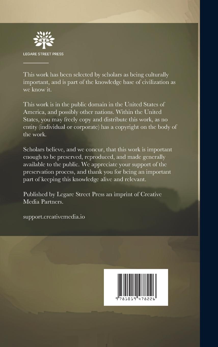 Rückseitencover The Feeding of Crops and Stock: An Introduction to the Science of the Nutrition of Plants and Animals