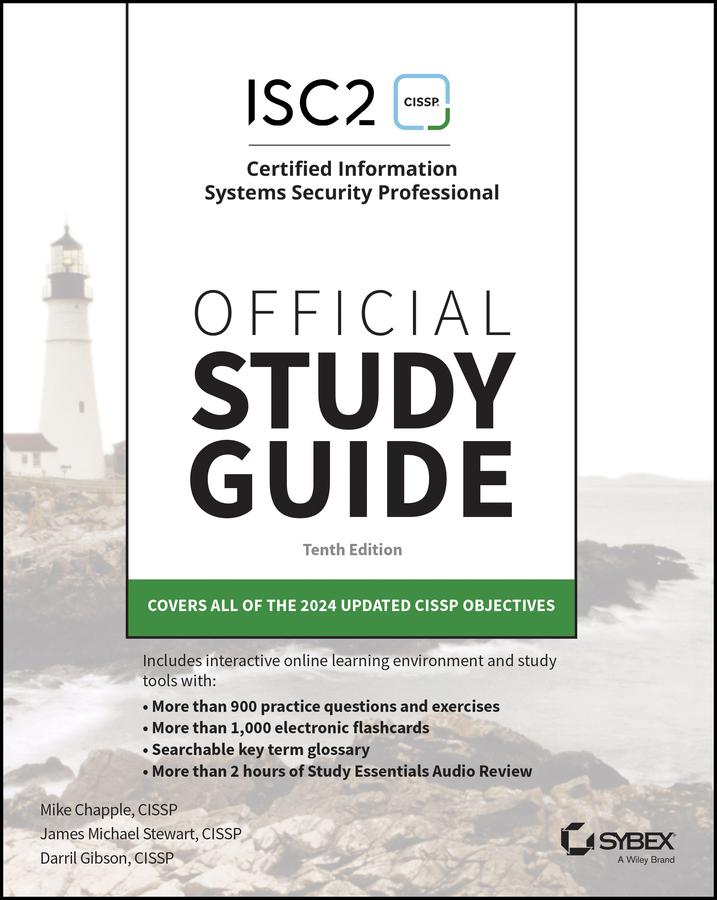 Vorderes Coverbild (ISC)2 CISSP Certified Information Systems Security Professional Official Study Guide