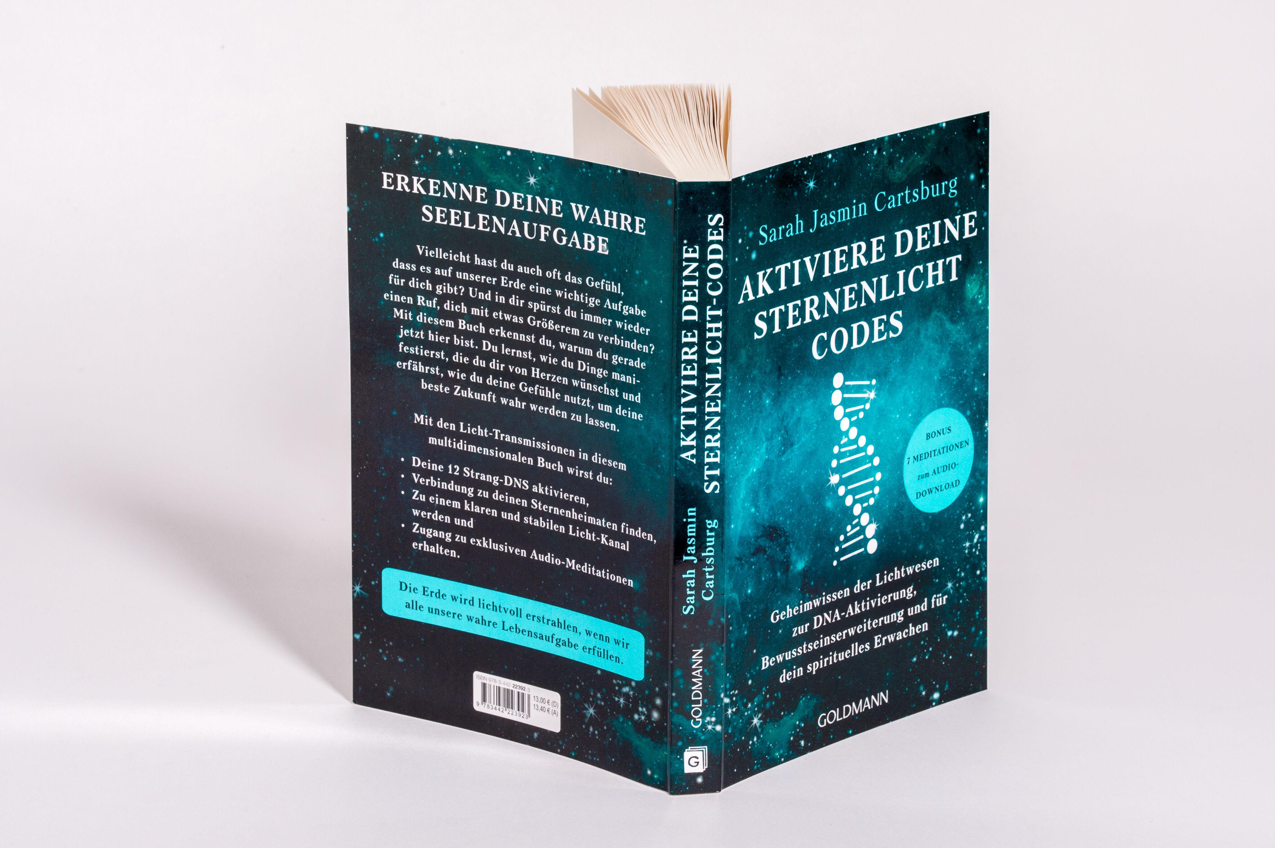 Beispielinhalt (Bild) Aktiviere deine Sternenlicht-Codes