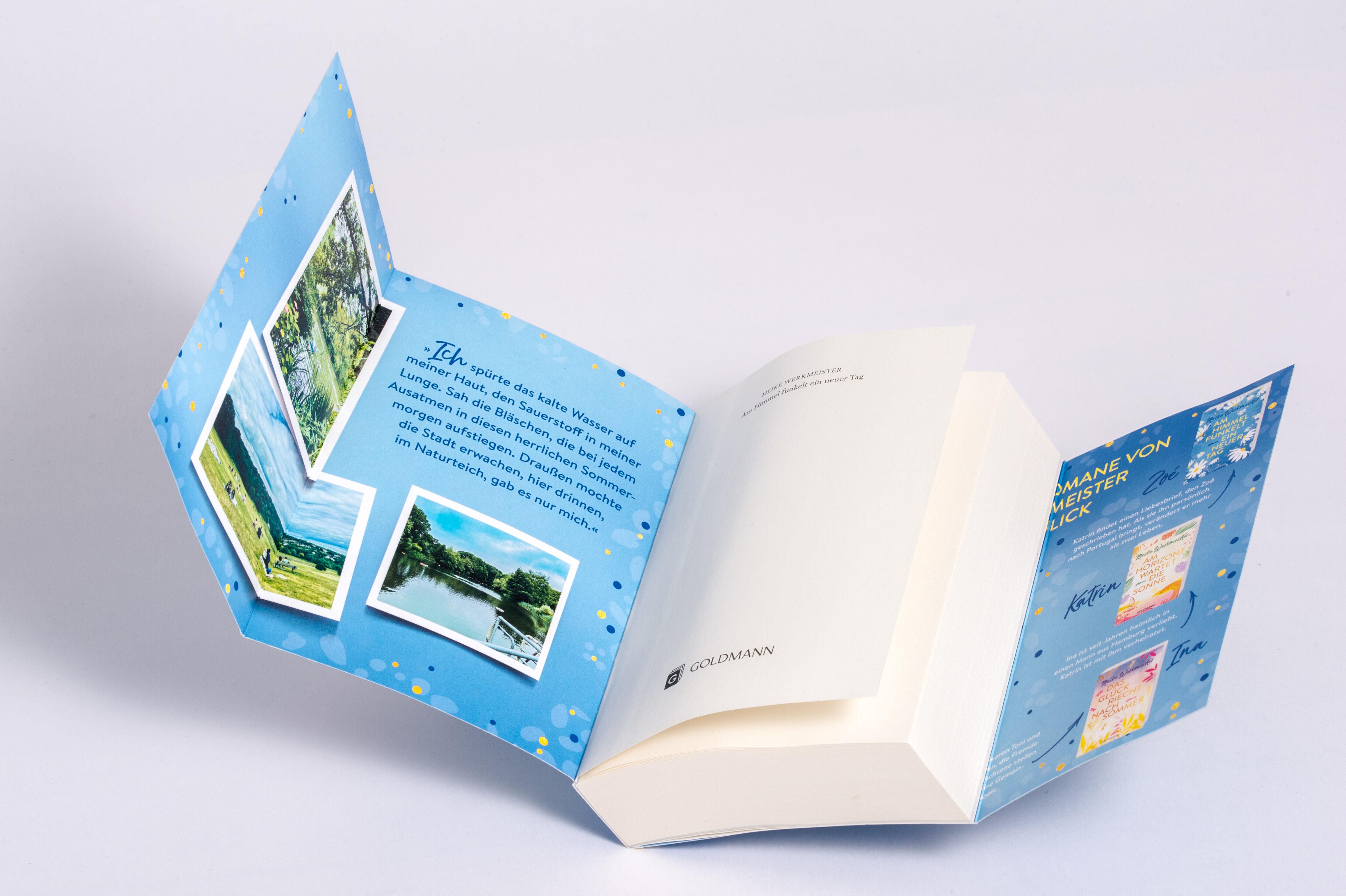 Beispielinhalt (Bild) Am Himmel funkelt ein neuer Tag