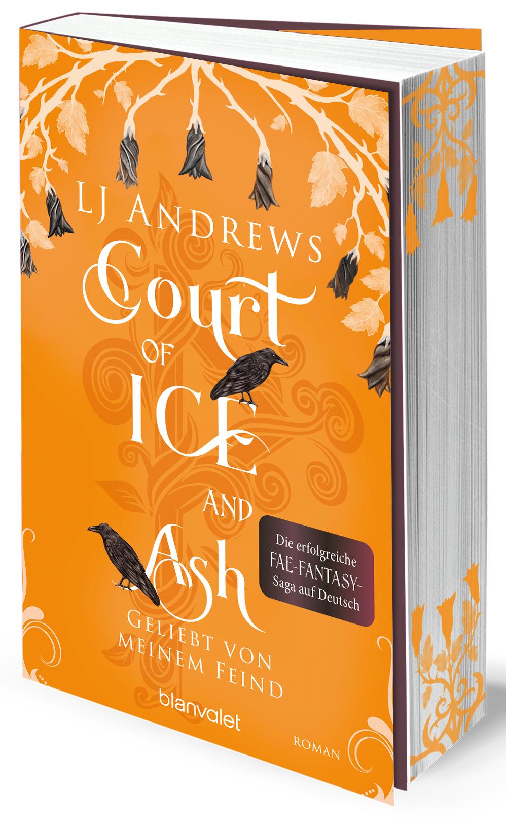 Vorderes Coverbild Court of Ice and Ash  - Geliebt von meinem Feind