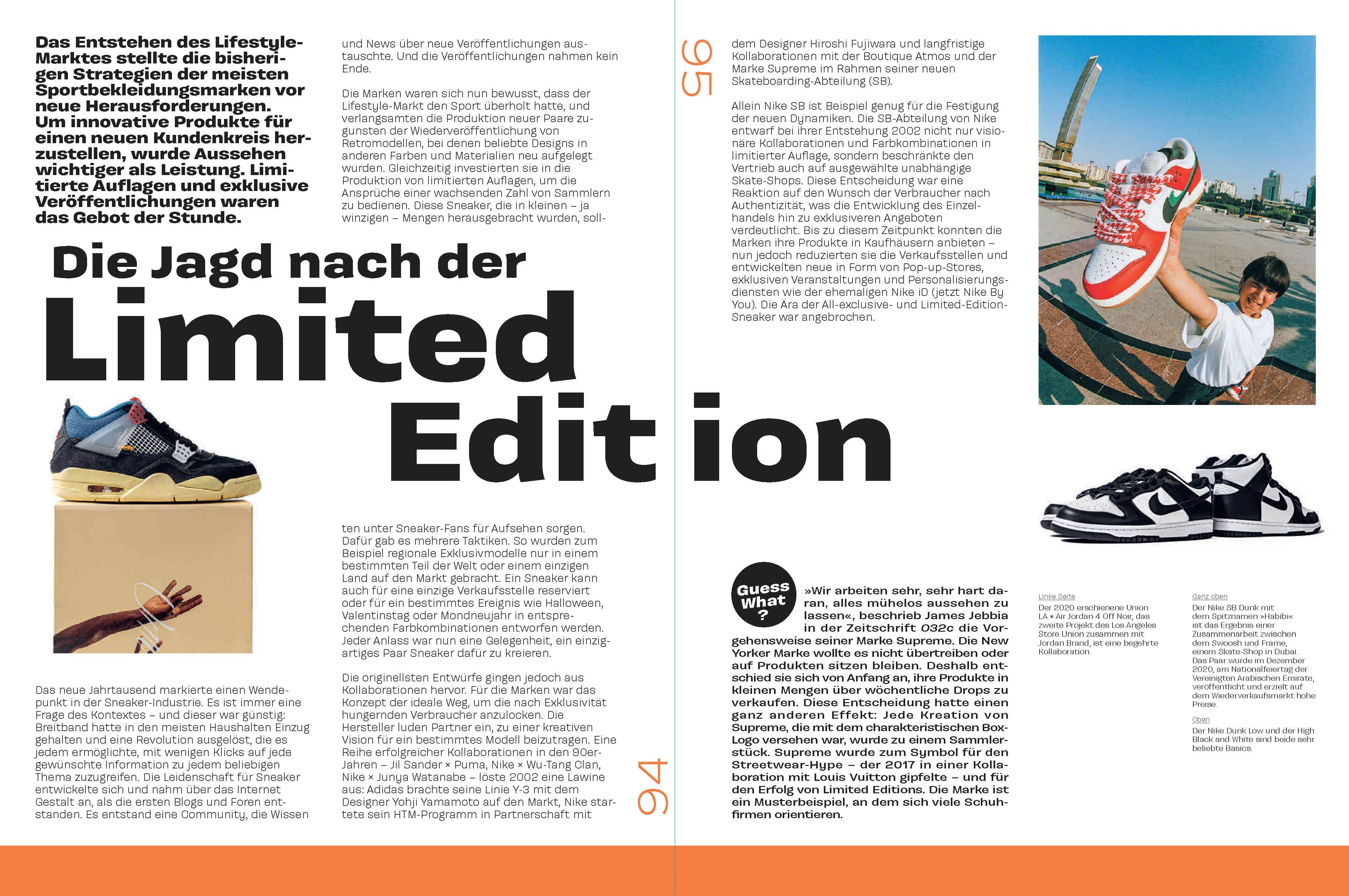 Beispielinhalt (Bild) Sneaker Obsession