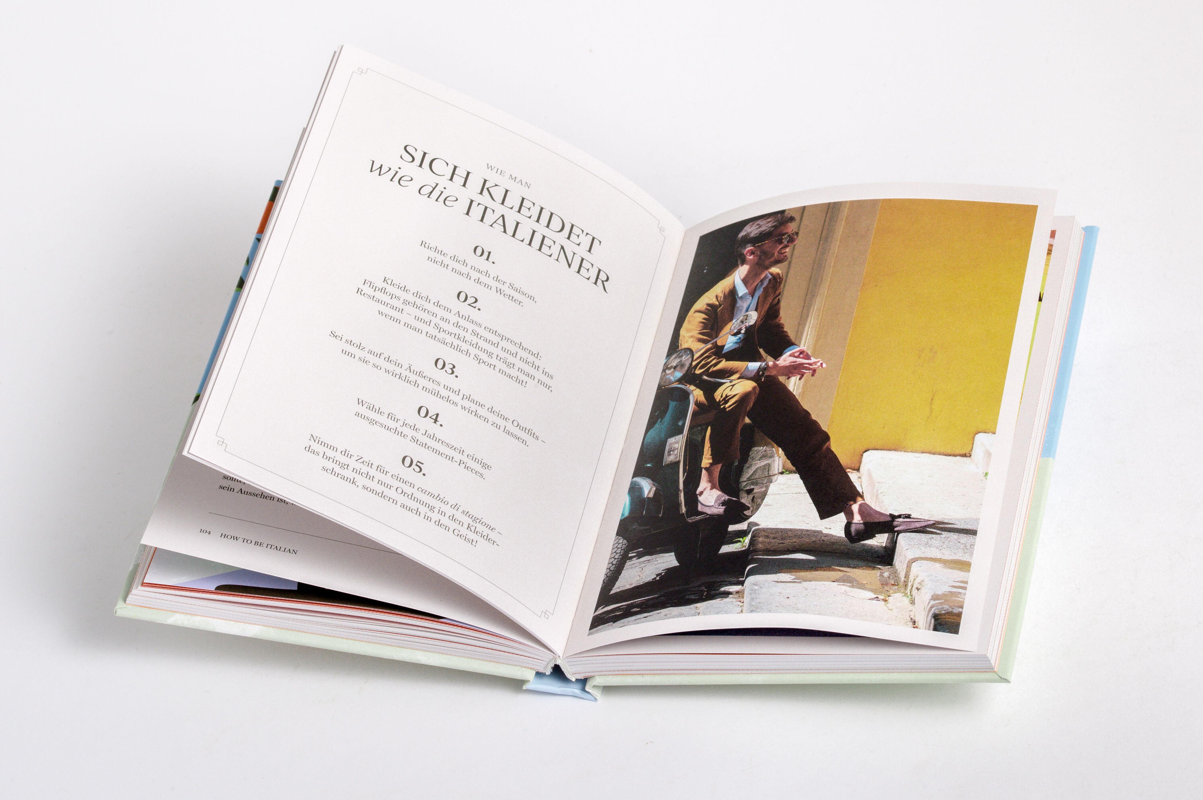 Beispielinhalt (Bild) How to be Italian