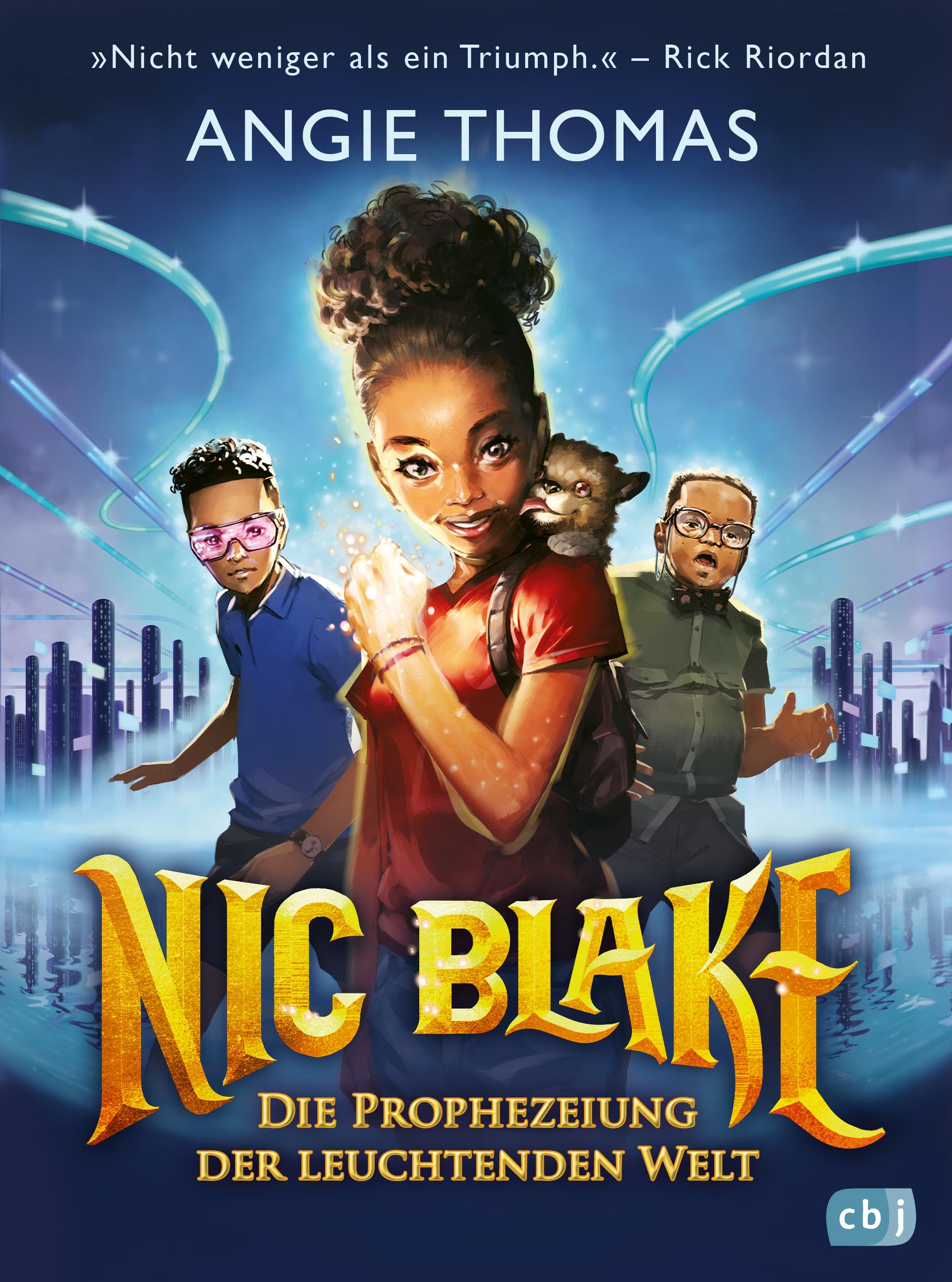 Vorderes Coverbild Nic Blake - Die Prophezeiung der leuchtenden Welt