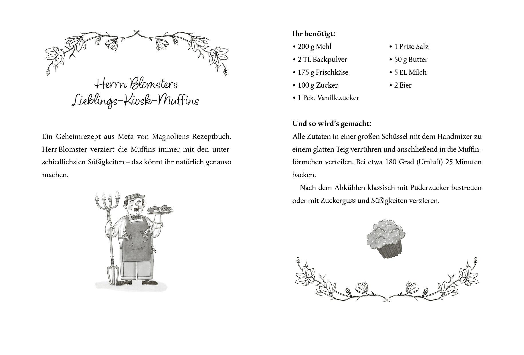 Beispielinhalt (Bild) Der fabelhafte Herr Blomster - Eine Schulübernachtung mit Überraschungen