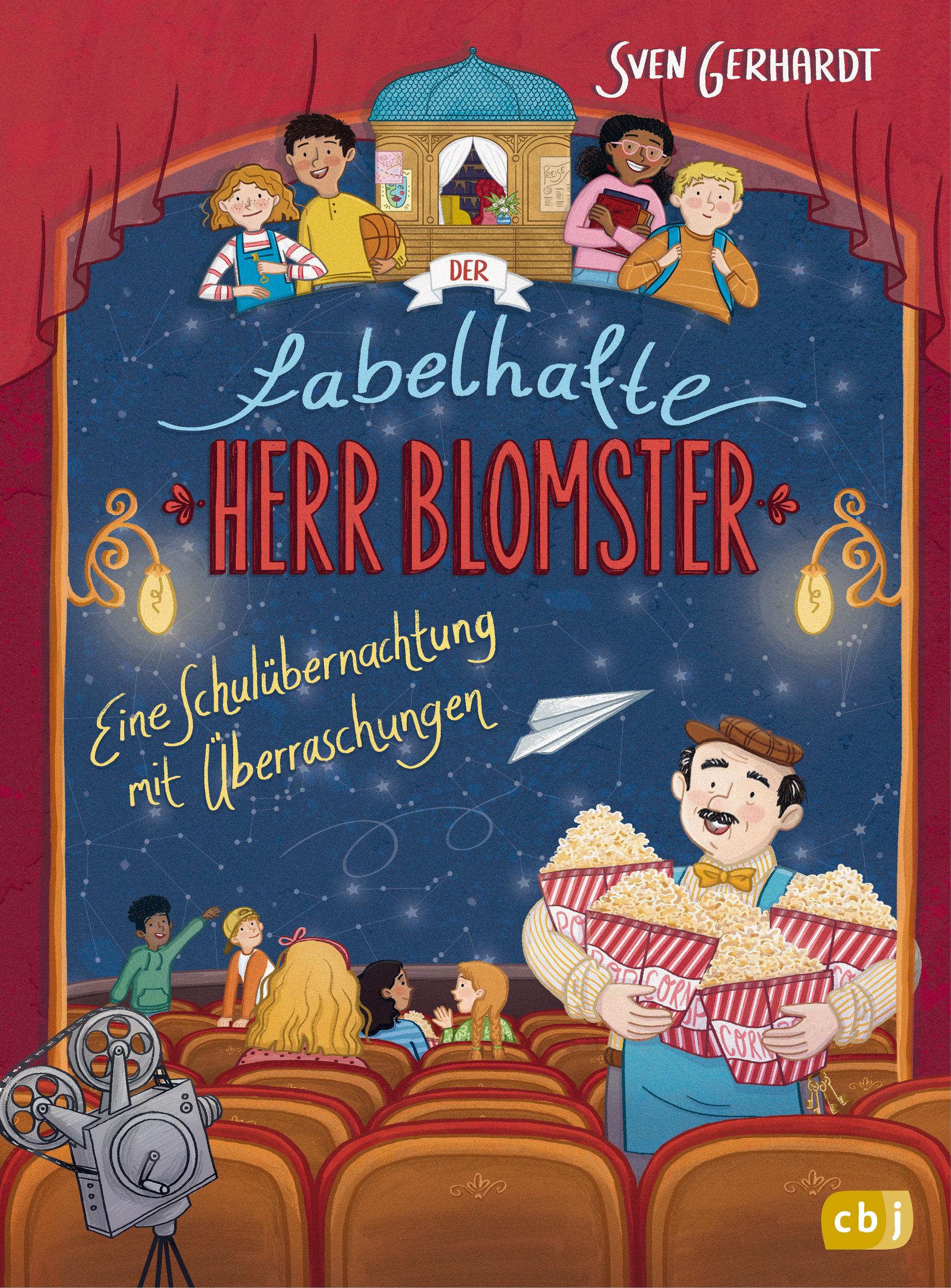 Vorderes Coverbild Der fabelhafte Herr Blomster - Eine Schulübernachtung mit Überraschungen
