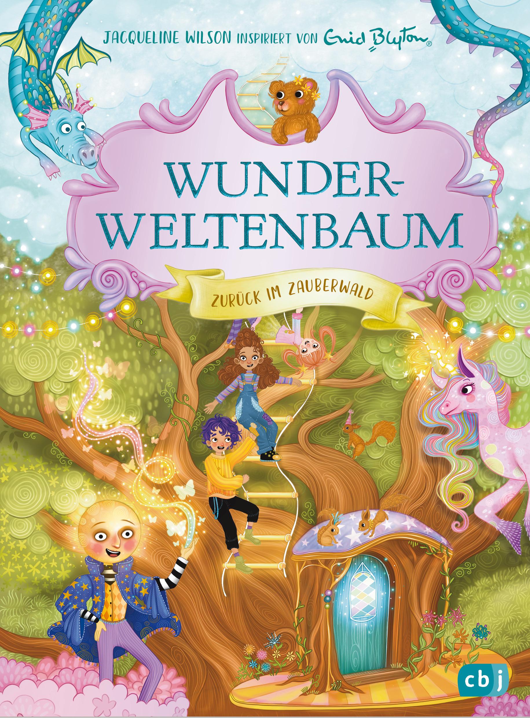 Vorderes Coverbild Wunderweltenbaum - Zurück im Zauberwald