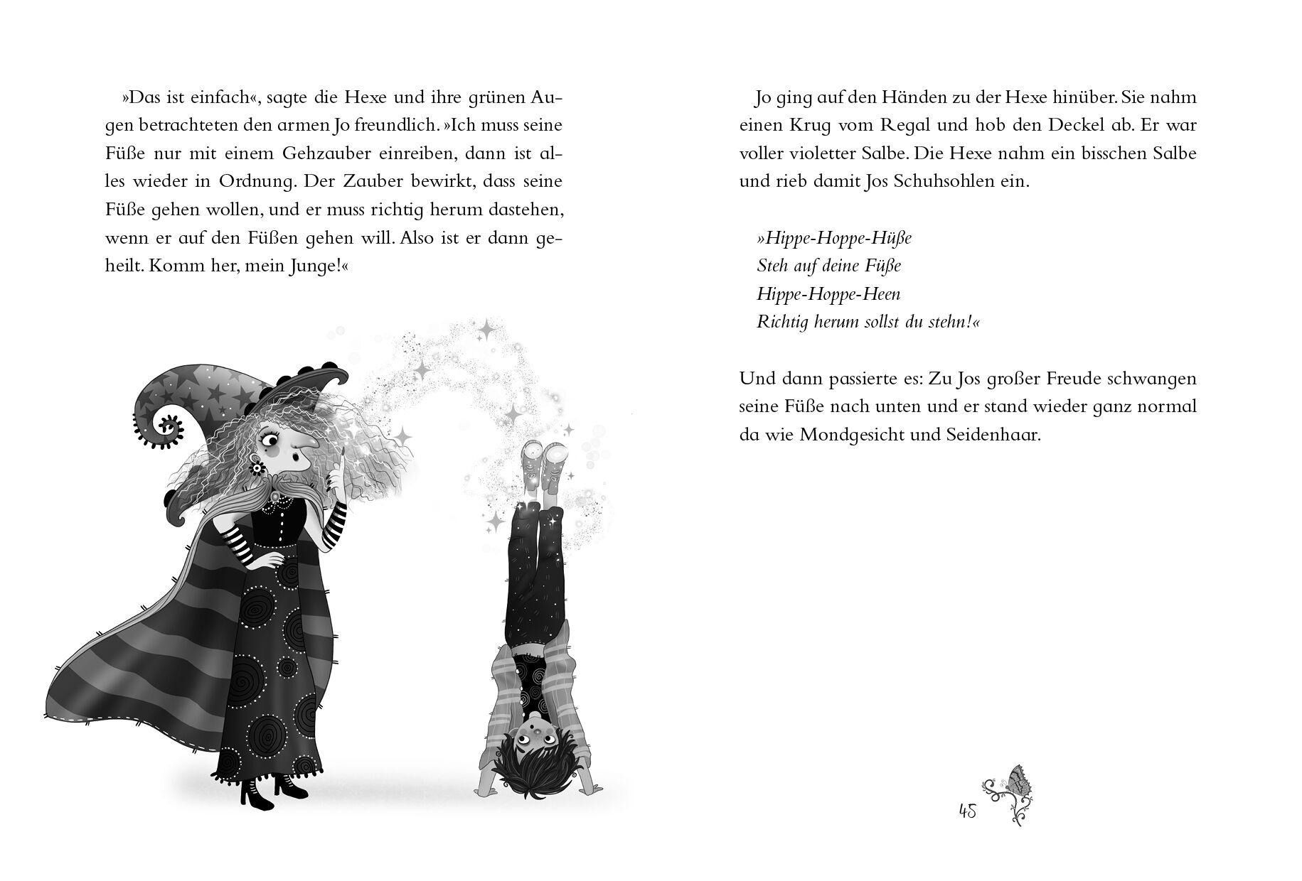 Beispielinhalt (Bild) Wunderweltenbaum - Aufregende Ferien im Zauberwald