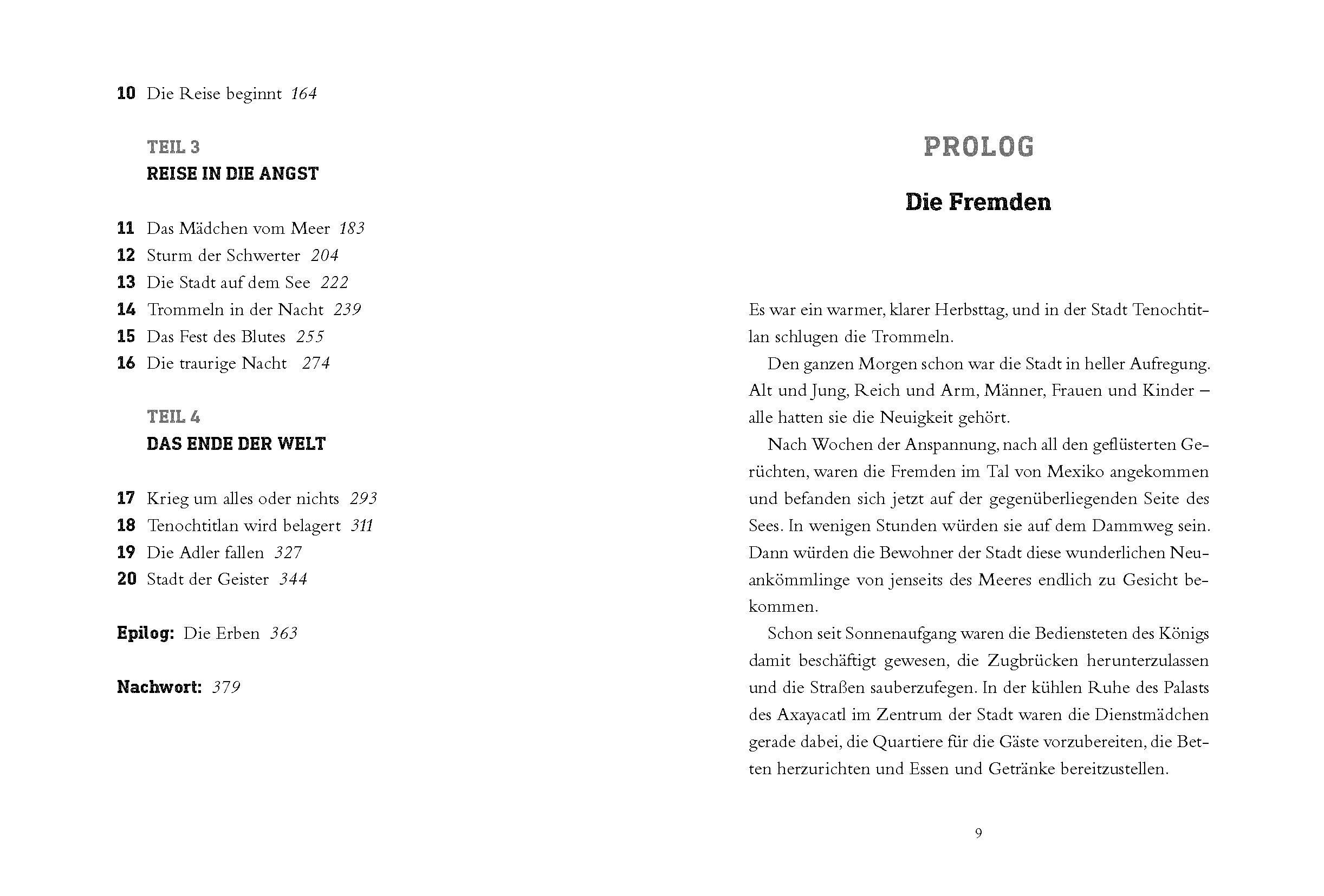 Beispielinhalt (Bild) Weltgeschichte(n) - Der Untergang der Azteken: Die Spanier erobern Amerika