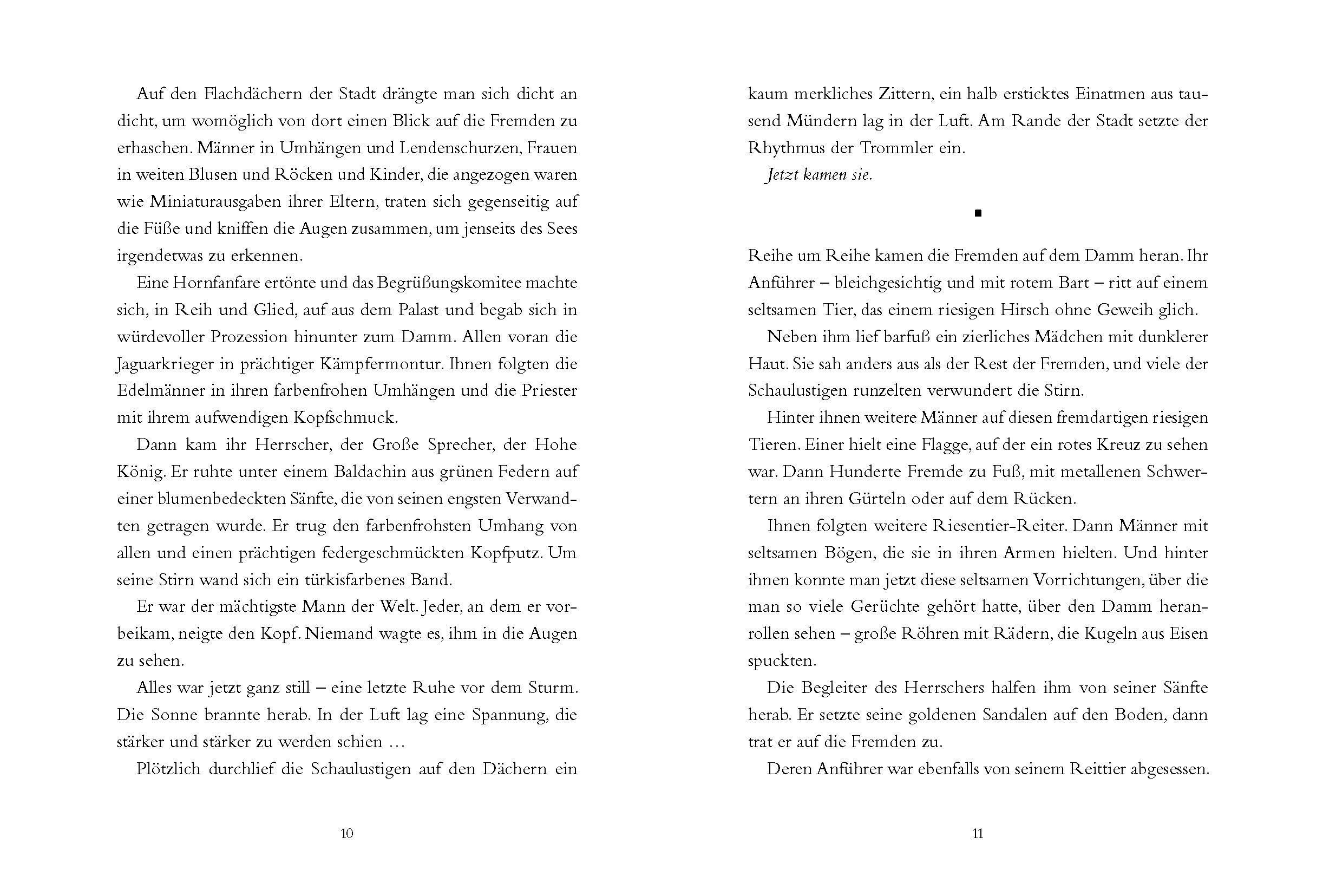Beispielinhalt (Bild) Weltgeschichte(n) - Der Untergang der Azteken: Die Spanier erobern Amerika