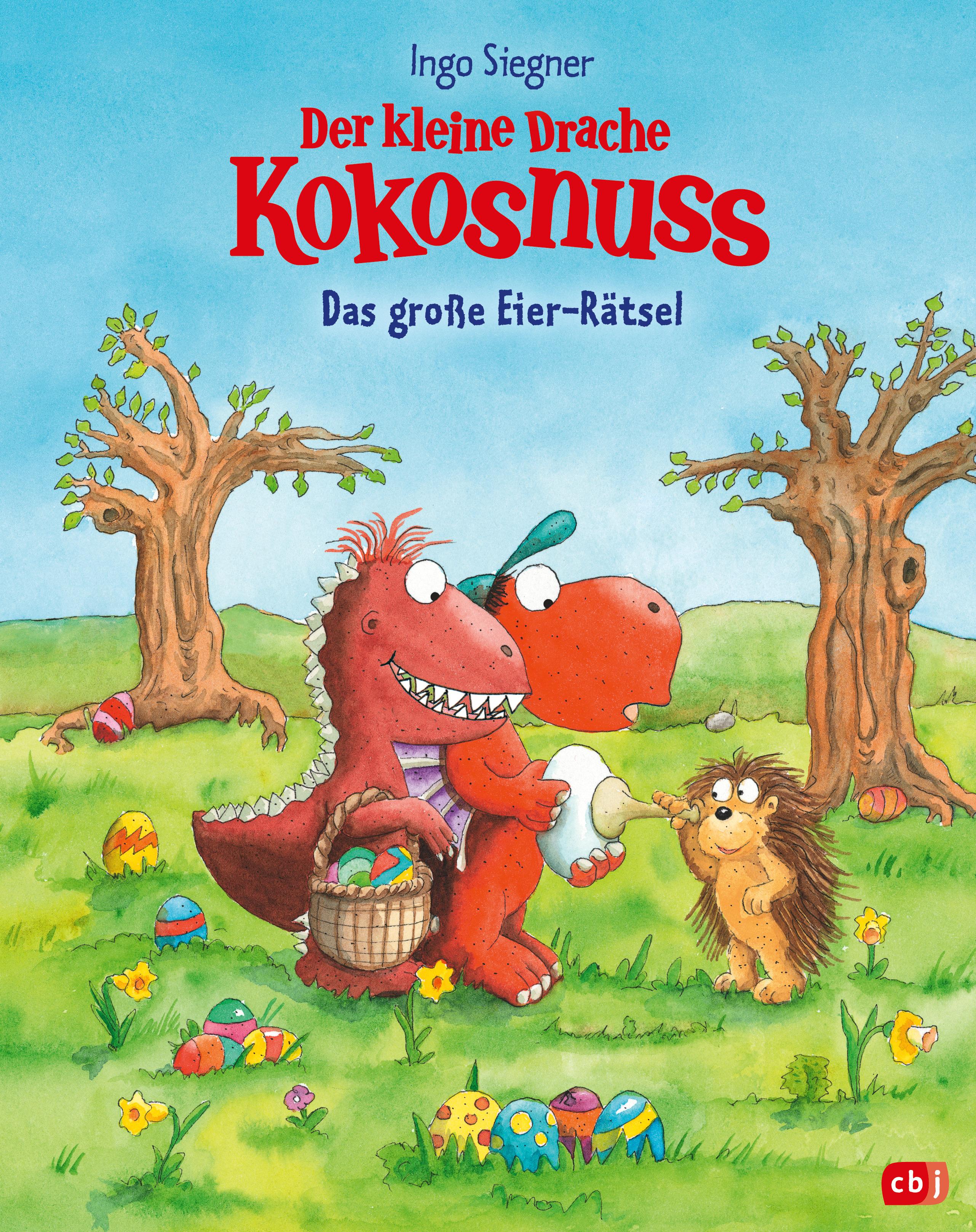 Vorderes Coverbild Der kleine Drache Kokosnuss - Das große Eier-Rätsel