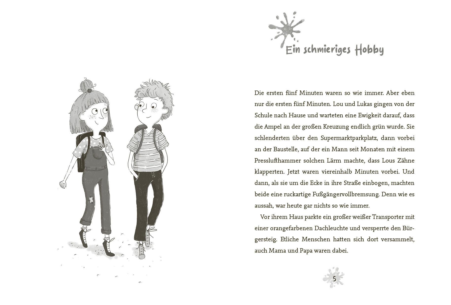 Beispielinhalt (Bild) Schwapp, der Geheimschleim - Der große Schleimassel -