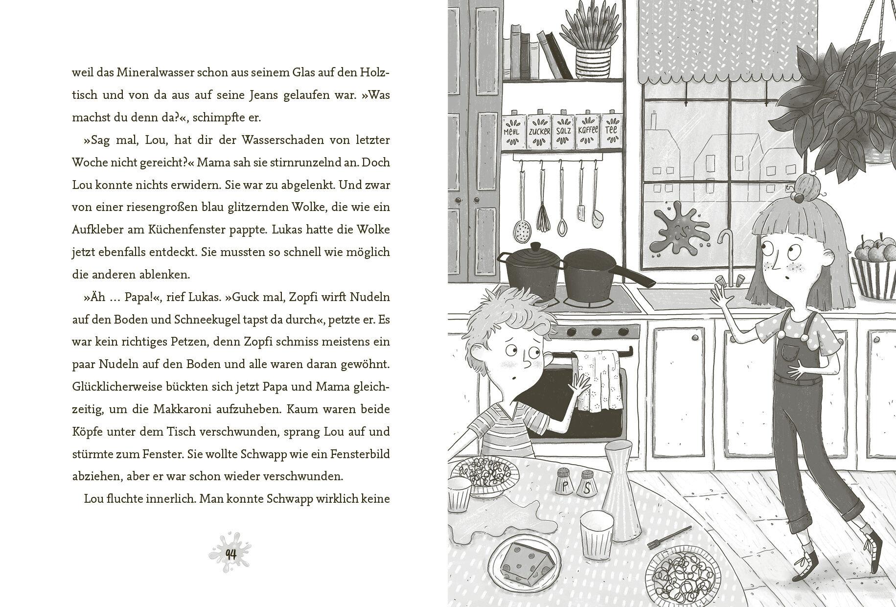 Beispielinhalt (Bild) Schwapp, der Geheimschleim - Der große Schleimassel -