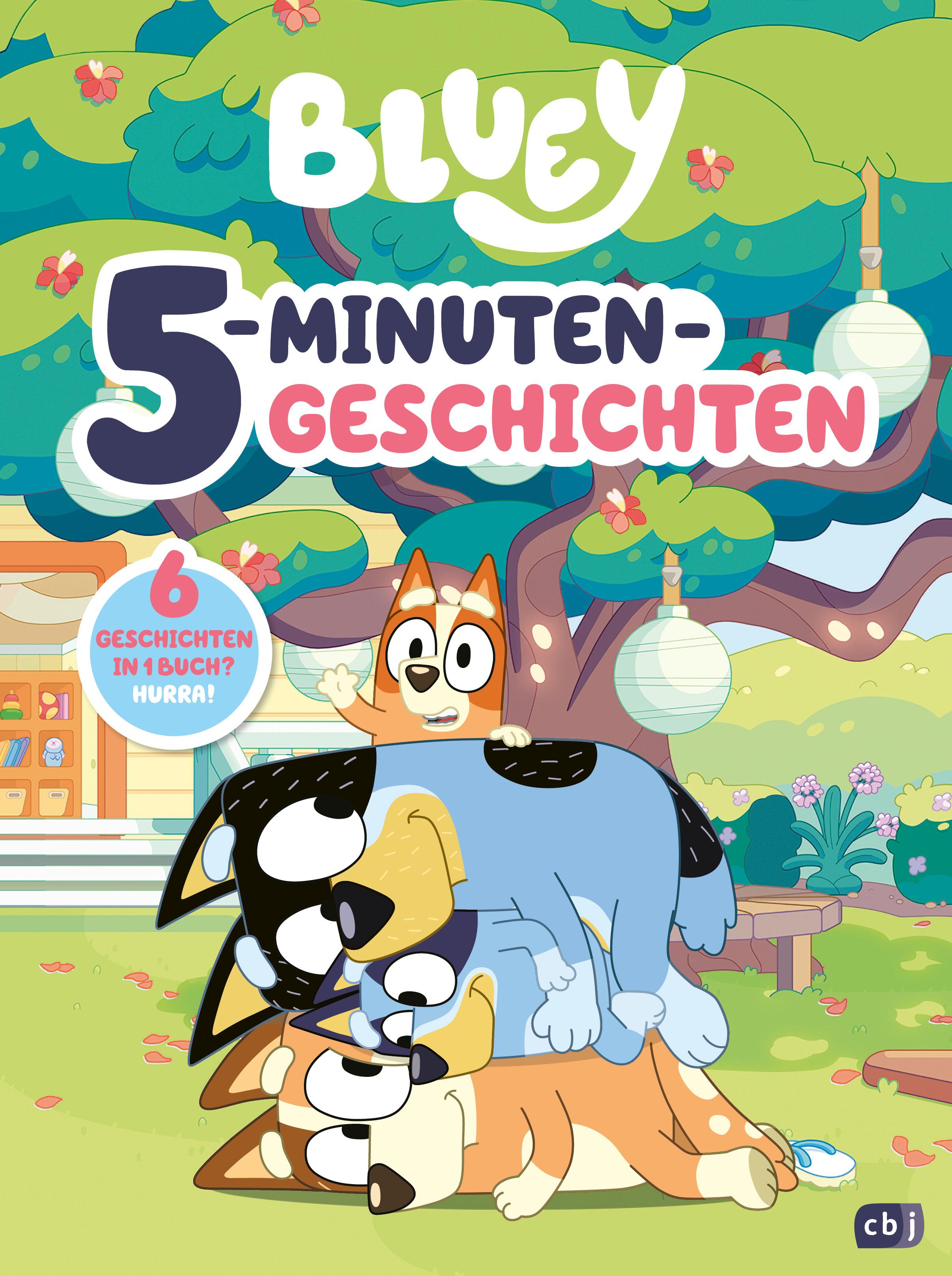 Vorderes Coverbild BLUEY - 5-Minuten-Geschichten